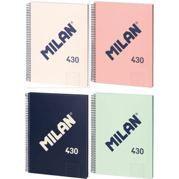 Libreta Milan 430 A4 80h 5x5 95gr