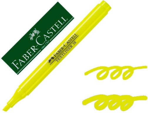 Rotulador Faber Castell fluorescente Textliner 38