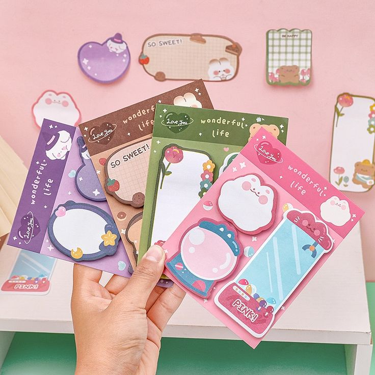 Pequeña papelería Kawaii
