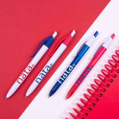 bolígrafo P1 MILAN nata® 624, tinta azul