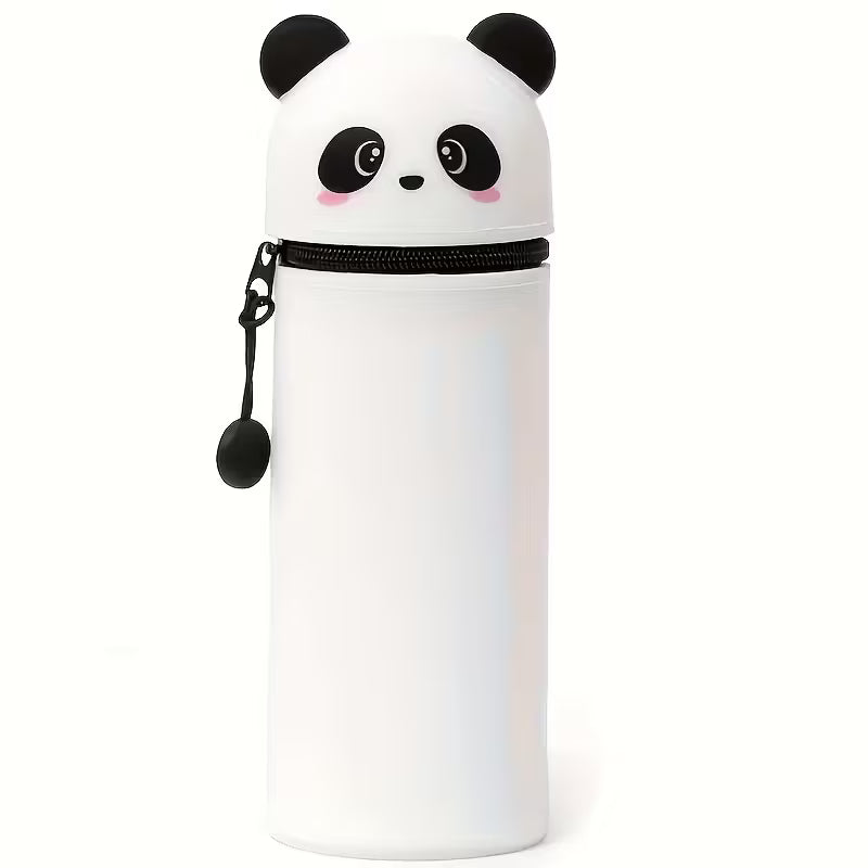 Estuche de silicona Kawaii 2 en 1 Panda