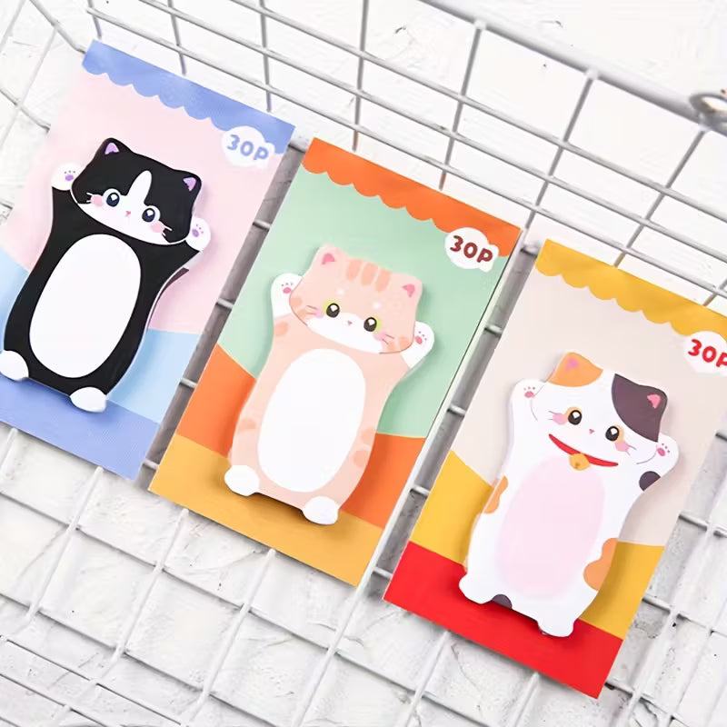 Sticky notes gatitos surtidos