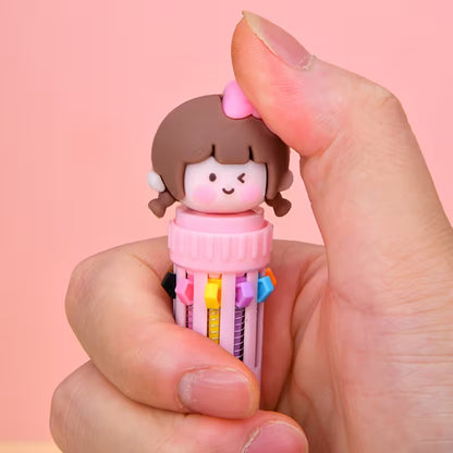 Bolígrafo 10 colores