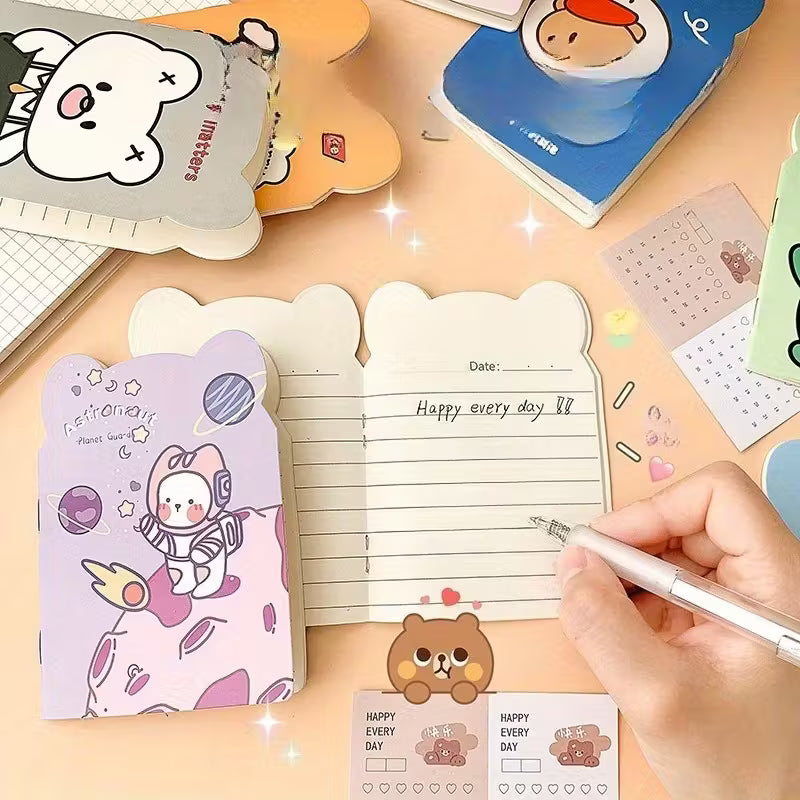 Cuadernillo A6 grapado Kawaii