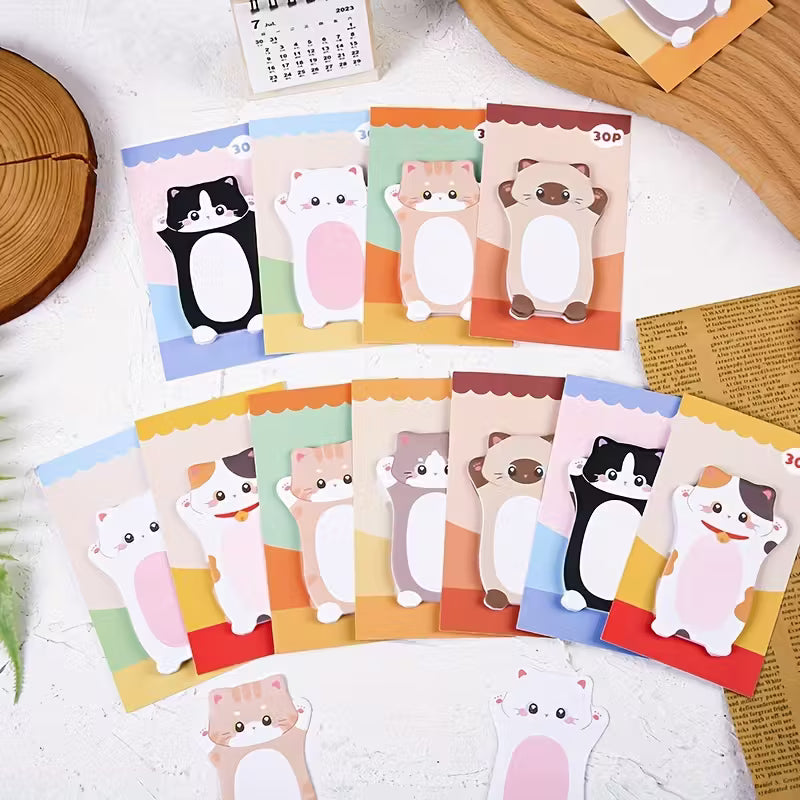 Sticky notes gatitos surtidos
