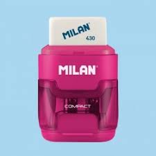 Sacapuntas con borrador Milan Compact