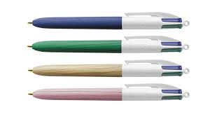 BOLIGRAFO BIC 4 COLORES WOOD EFECTO MADERA