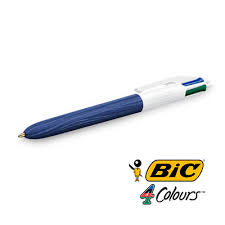 BOLIGRAFO BIC 4 COLORES WOOD EFECTO MADERA