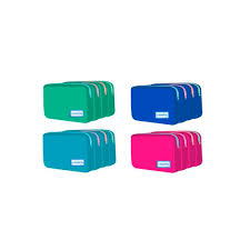 Portatodo silicona 4 cremalleras