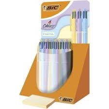 BOLIGRAFO de 4 COLORES BIC PASTEL
