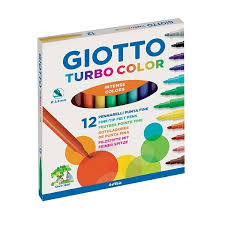 Caja de rotuladores Giotto Turbo Color