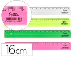 Regla 16 cm Liderpapel