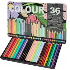 Set de colorear 36 piezas Avec