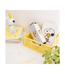 Estuche Rectangular Doble Snoopy Lazy Days
