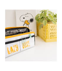 Estuche Rectangular Doble Snoopy Lazy Days