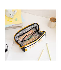 Estuche Rectangular Doble Snoopy Lazy Days