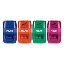 Sacapuntas con borrador Milan Compact