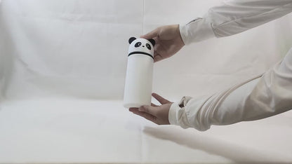 Estuche de silicona Kawaii 2 en 1 Panda