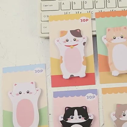 Sticky notes gatitos surtidos